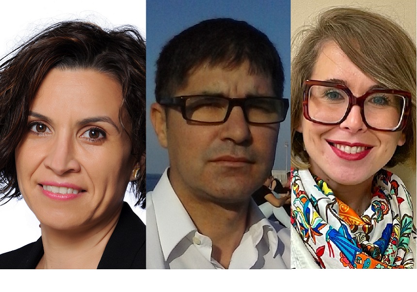 (From left to right) Rosa Roig, José M. Pavía and Priscila Espinosa.